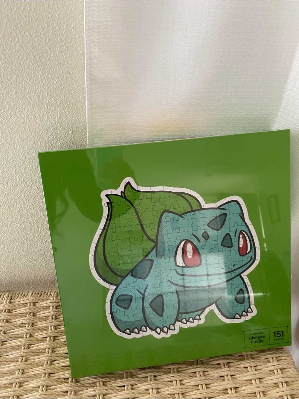 Bulbasaur-Themed Kids Puzzle - Green